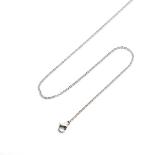 Kaulaketju ruostumaton teräs 50cm (1,3mm)