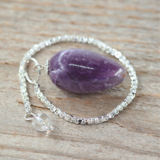 Heiluri Ametisti 'Curb Chain'