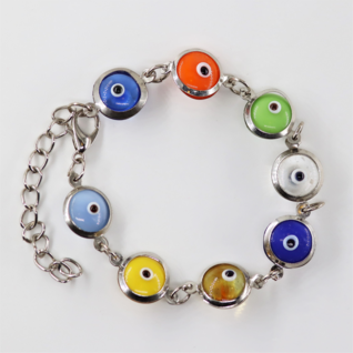 Rannekoru 'Multicolour Chrome Evil Eye'