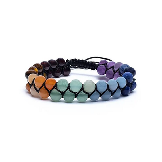 Rannekoru 'Chakra' kaksirivinen (Helmi 6mm)