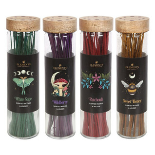 Lasipurkki Suitsukesetti 'Dark Forest' (Elements Home Fragrance)