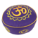 Meditaatiotyyny violetti '7 Chakras Ohm' 33*15cm