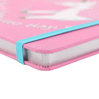 Muistikirja Pink Unicorn 21*15cm