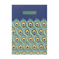 Muistikirja 'Peacock' 21*15cm