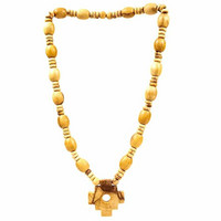Kaulakoru Palo Santo / Pyhä Puu 'Shaman Inca Cross'