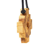 Kaulakoru Palo Santo / Pyhä Puu 'Inca Cross'