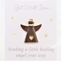 Enkelipinssi 'Get Well Soon' 25mm