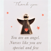 Enkelipinssi 'Thank You' 25mm