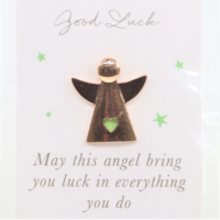 Enkelipinssi 'Good Luck' 25mm