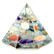 Pyramidi Orgoniitti '7 Sided Pyramid' 85*90mm