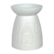 Tuoksulyhty keraaminen 'White Buddha Head' 14,5cm