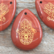 Riipus Punainen jaspis 'Hamsa Drop' 32*25mm