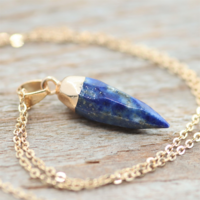 Kaulakoru Lapis lazuli 'Tiny Facet Point' 23mm