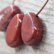 Riipus Punainen jaspis 'Red-Brown Drilled' 20*30mm