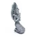 Patsas 'Serene Thai Praying Buddha' harmaa 21cm