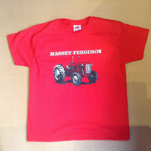 Lasten Massey-Ferguson T-paita
