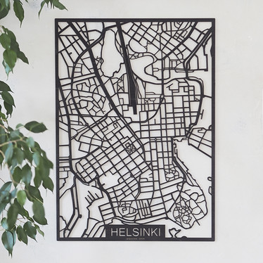 Kotikaupunkikartta Helsinki