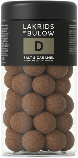 D - Salt&Caramel 295g - Suklaalla kuorrutettu lakritsi