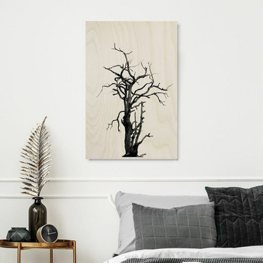 Plywood Print - Dead Wood 30x40