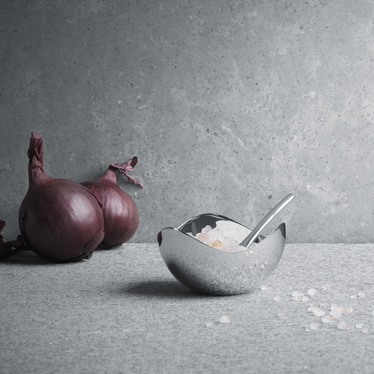 Georg Jensen - Bloom suolakulho & lusikka