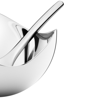 Georg Jensen - Bloom suolakulho & lusikka