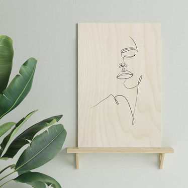 Plywood Print - You 30x40