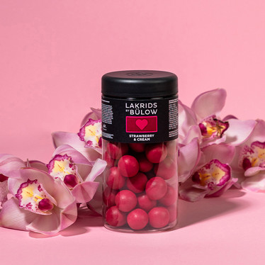 Strawberry & Cream 295g - Suklaalla kuorrutettu lakritsi