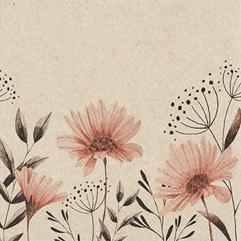 Servetti Delicate Flowers 33x33cm