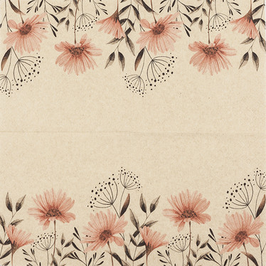 Servetti Delicate Flowers 25x25cm