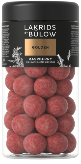 Golden Raspberry 295g - Suklaalla kuorrutettu lakritsi
