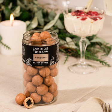 Christmas Butter Cookie 295g - Suklaalla kuorrutettu lakritsi