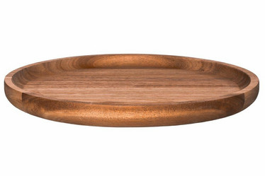 Tarjoilulautanen Akasiaa 24 cm