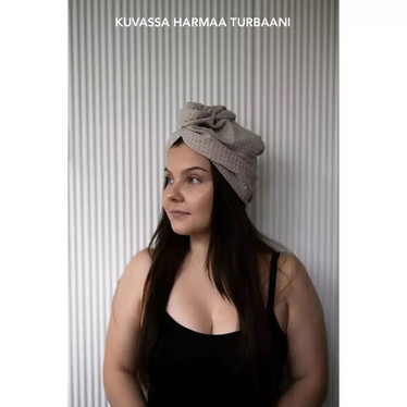 Waffle Hamam Turbaani - Musta
