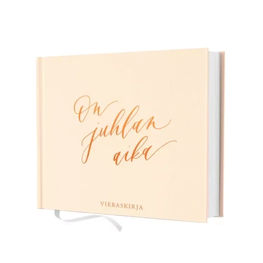 Vieraskirja Kalligrafiastudio - On juhlan aika