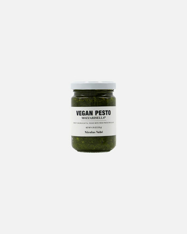 Vegaaninen Pesto, Mozzarisella