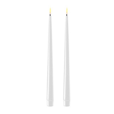 Led-Kruunukynttilät 28cm - 2 kpl