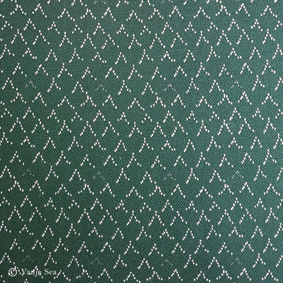 Aallot Organic Knitted Fabric, forest green