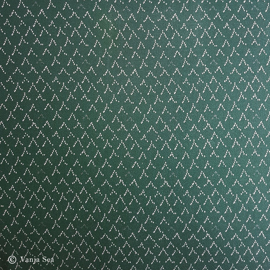 Aallot Organic Knitted Fabric, forest green