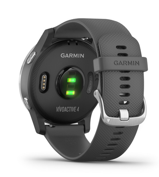 GARMIN VIVOACTIVE 4, SHADOW GRAY/STAINLESS