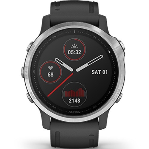 GARMIN FENIX 6S SILVER BLACK