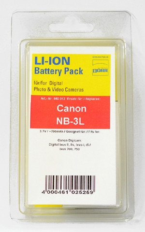 Dörr Canon NB-3L