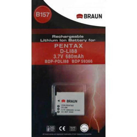 Braun Pentax D-LI88