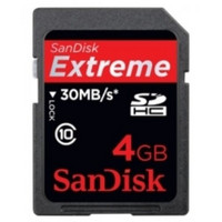 SanDisk Extreme SDHC 4GB