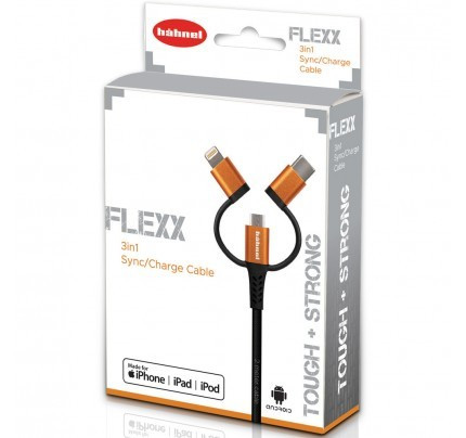 hähnel FLEXX 3in1 Sync/Charge Cable