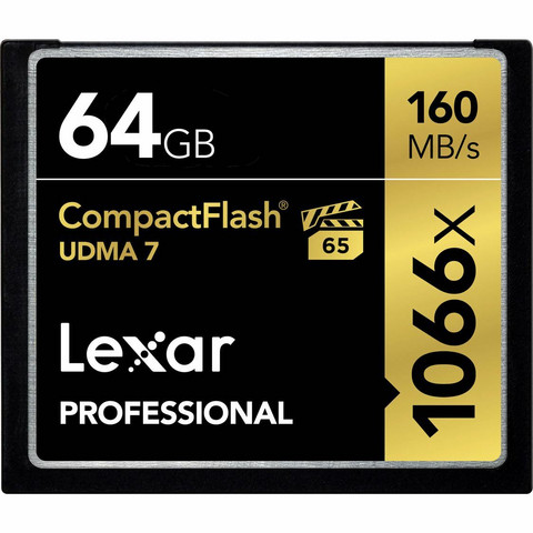 Lexar Professional 1066x 64GB CompactFlash