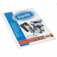 Bantex 10x15 cm valokuvataskut kirkas 10 kpl
