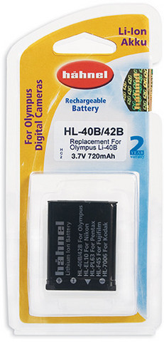 Olympus Li-40B Hähnel HL-40B/42B akku