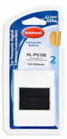 Panasonic DMW-BCG10E Hähnel HL-PG10E akku