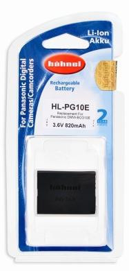 Panasonic DMW-BCG10E Hähnel HL-PG10E akku