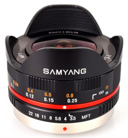 Samyang 7,5mm fisheye 3,5micro 4/3 BL